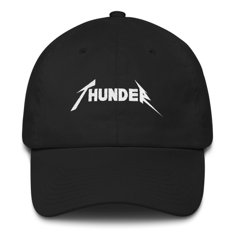 Oklahoma City Thunder Nostalgic Band Dad Hat (Black)