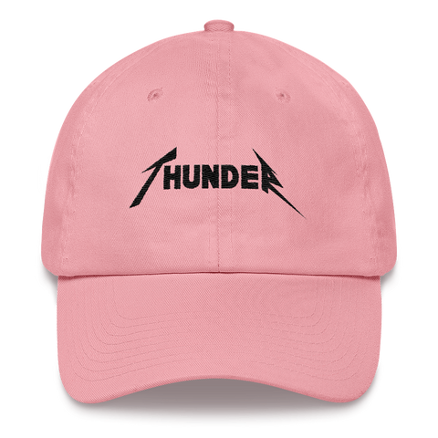 Oklahoma City Thunder Nostalgic Band Dad Hat (Pink)